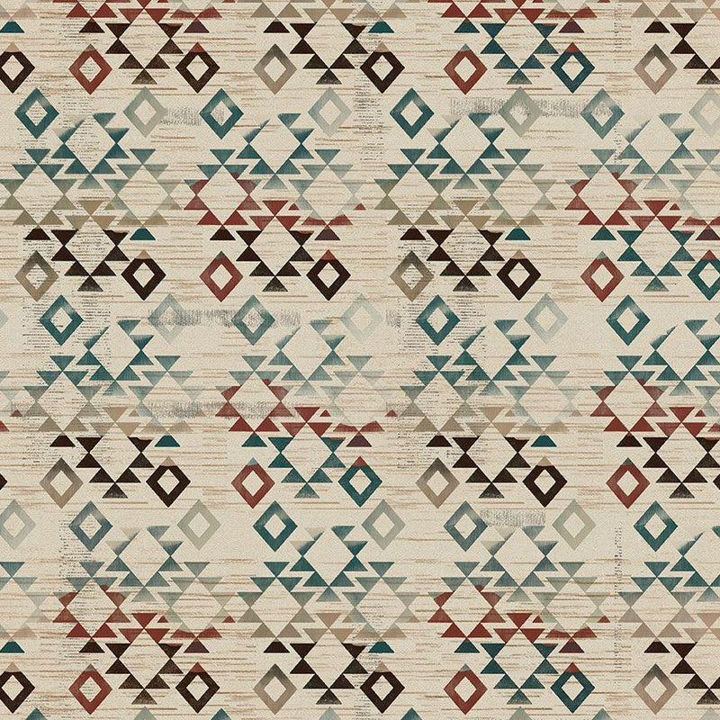 108" Southwest Blanket Natural