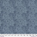 Blue on Blue Marigolds Navy