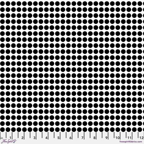 Black Dots on White Grid