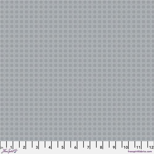 Gray w White Square Grid