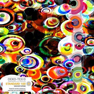 Multi Bubbles/Circles on Black
