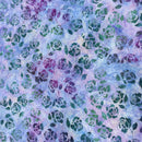 Green rosettes on lavender