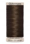Hand Quilting 1712 Chocolate Gutermann Thread