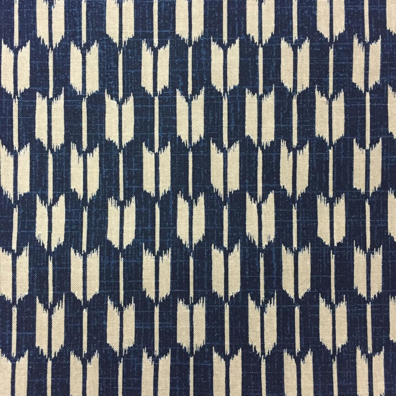 Indigo w Tan Arrows