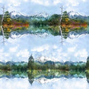 Mountains Reflecting on Water Two different Scenes