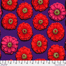 Purple w Red & Pink Zinnias