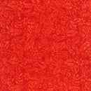 Red Orange w Leaves Scattered Blender