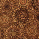 Ombre Rust on Rust Kaleidoscopes, around 3" in Diameter, Tonal