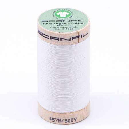 Scanfil Organic Thread Bright White 4800 50wt