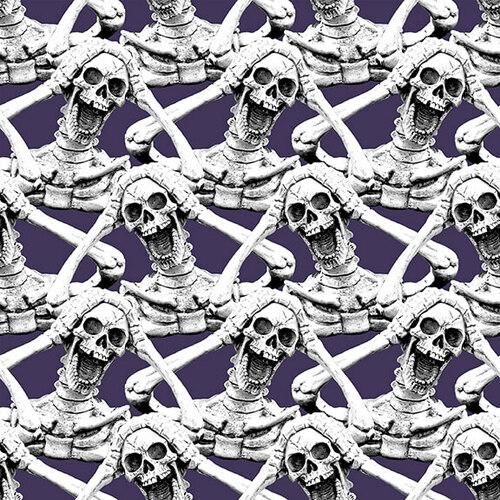 Screaming Skeleton Glow In The