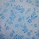 Light Blue Batik small floral