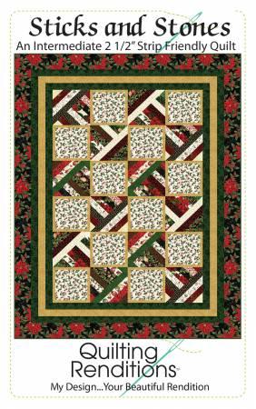 Sticks and Stones Pattern by Quilting Renditions