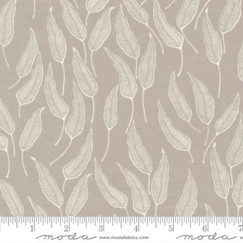 Tan Leaves on Taupe Tan