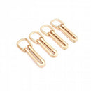 Textured Loop Strap Connectors 4 ct Gold