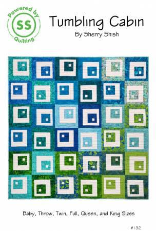 Tumbling Cabin by Sherry Shish of Powered by SS Quilting