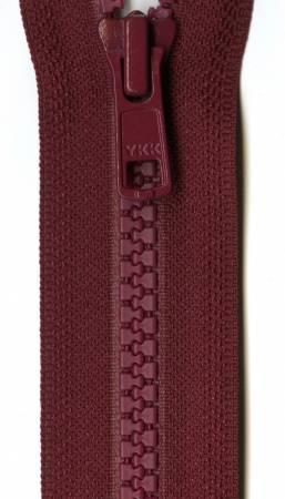Vislon 24 Separating zipper Cherry