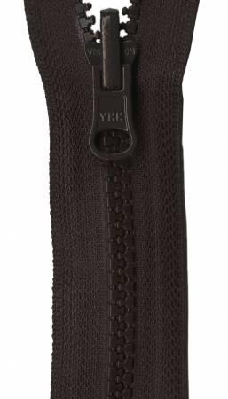 Vislon Fastrak Zipper 30" Brown