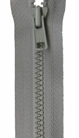 Vislon Fastrak Zipper 30" Gray