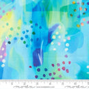 Watercolors of all Cool Colorsw Yellow Pencil Eraser size dots Gradients Auras